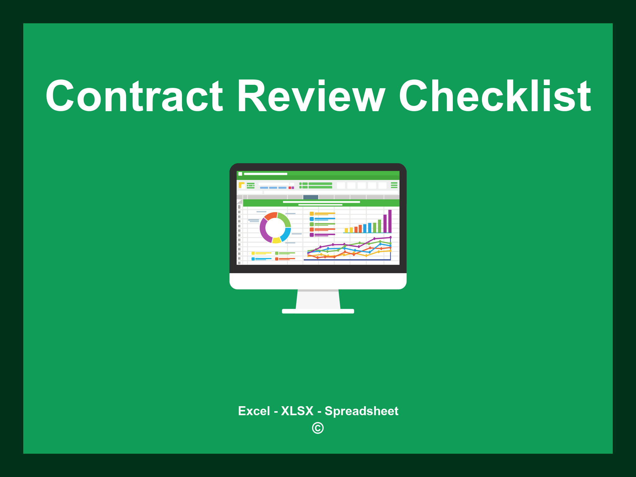 Contract Review Checklist Template Excel