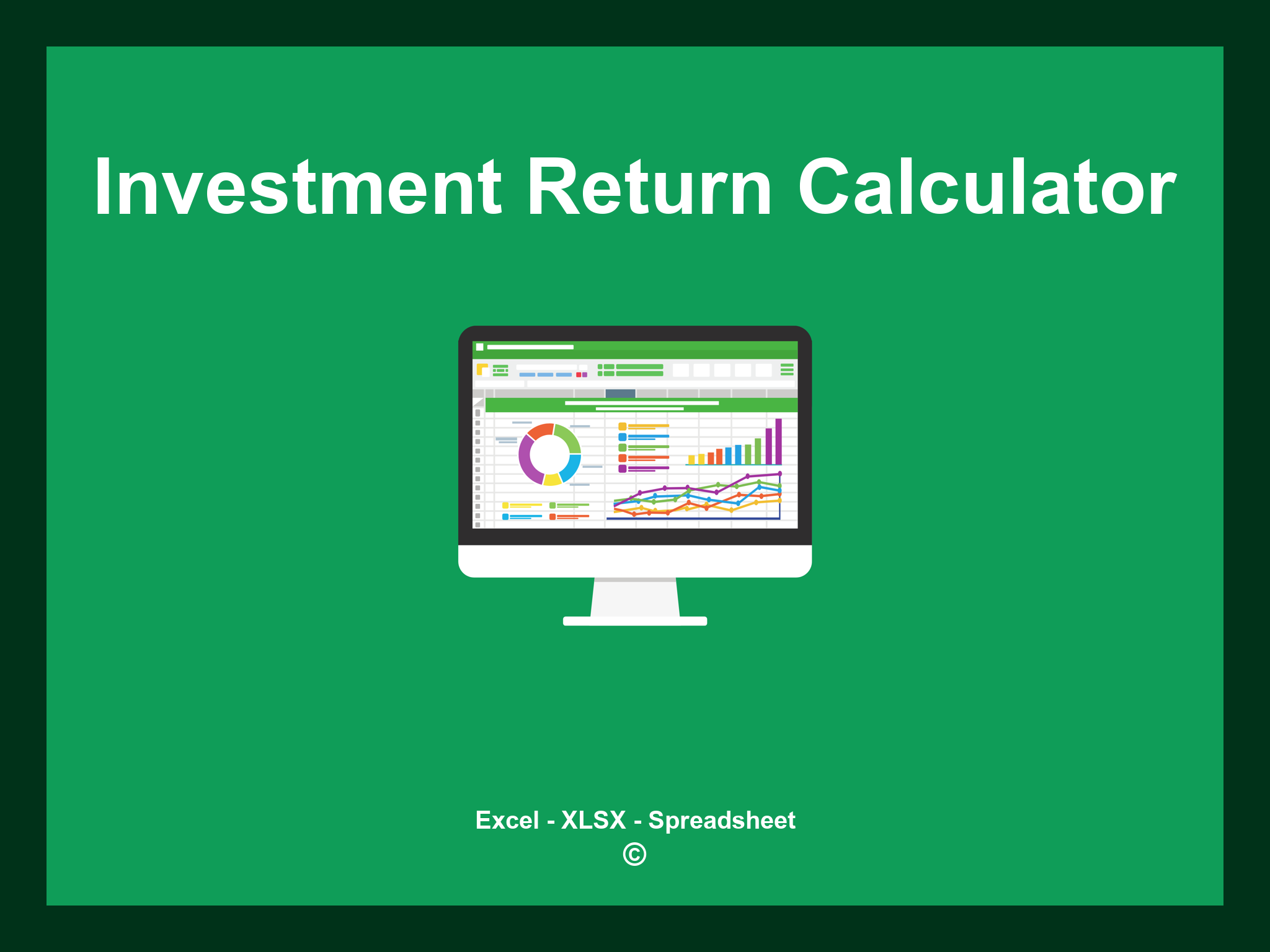 Investment Return Calculator Excel Template