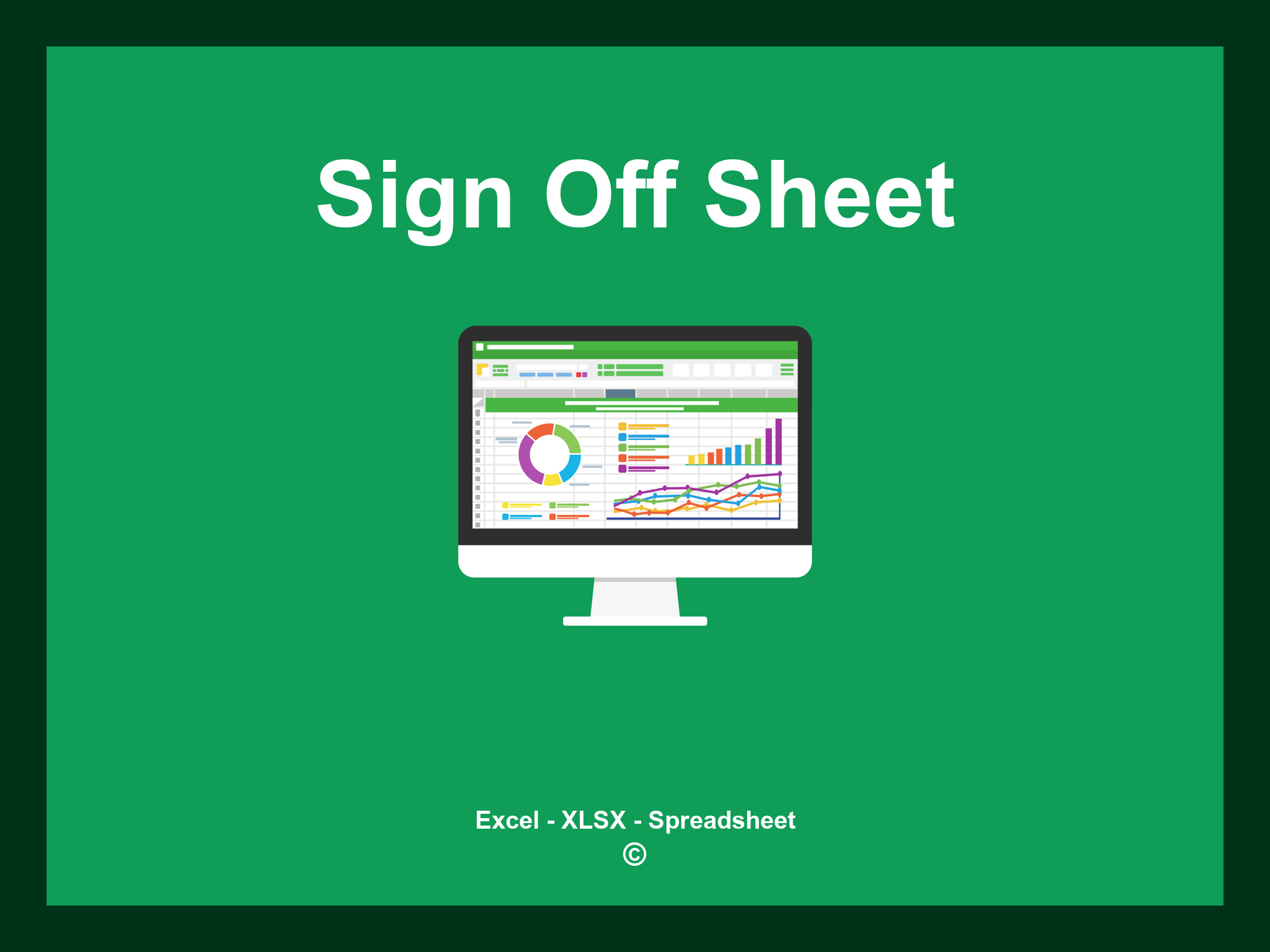 Sign Off Sheet Template Excel