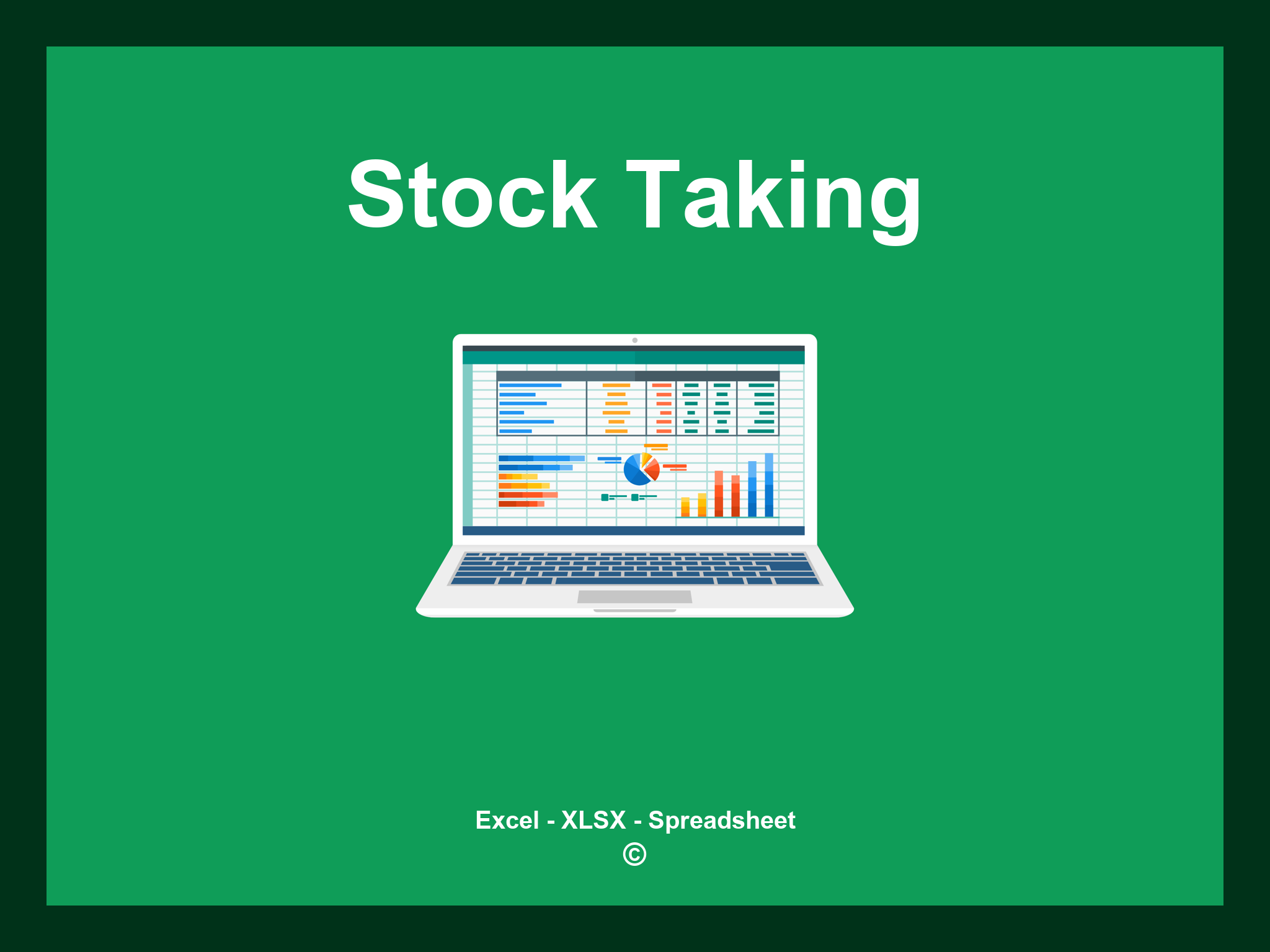 Stock Taking Excel Template